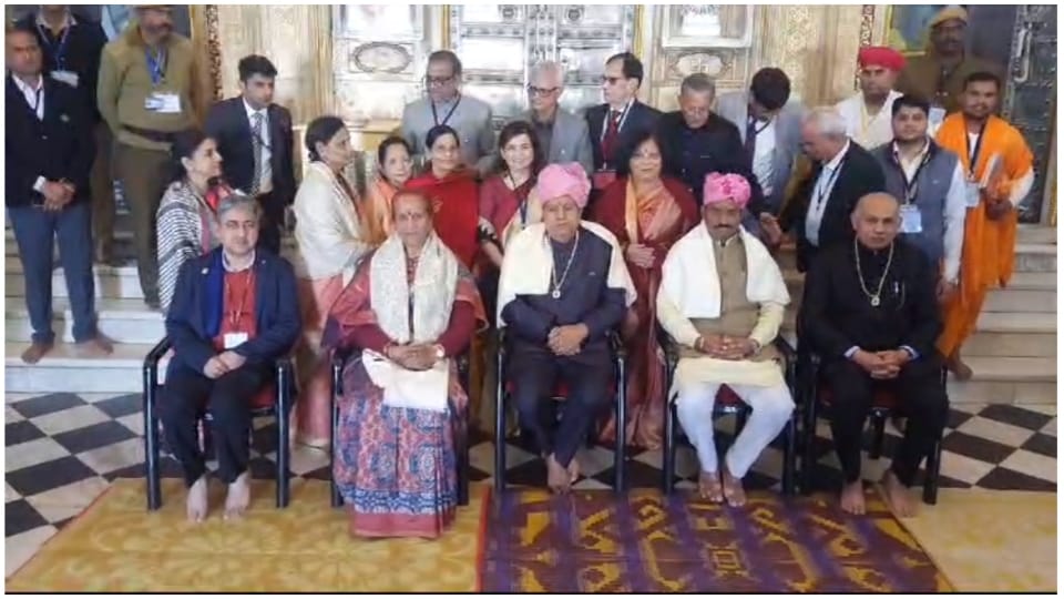 Vice President Jagdeep Dhankhar darshan of Shri Mahavirji in Karauli