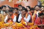 डॉ. मोहन यादव का इंदौर में रोड शो।