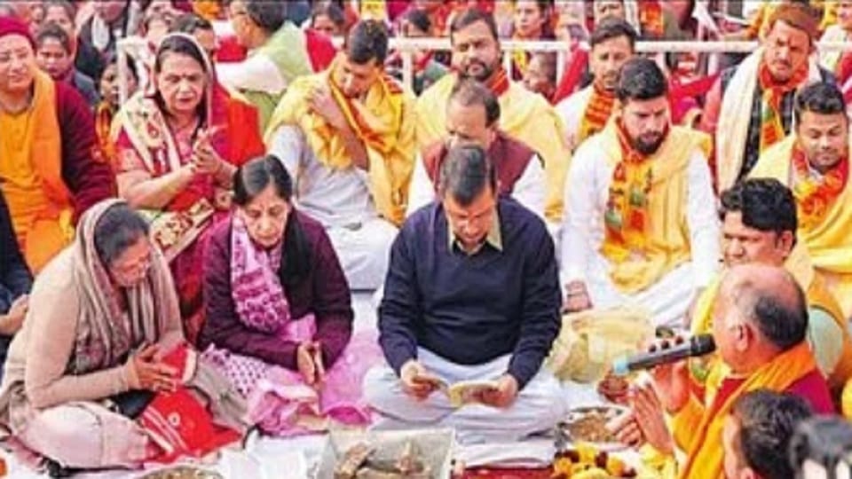AAP recited Sunderkand in all assembly constituencies