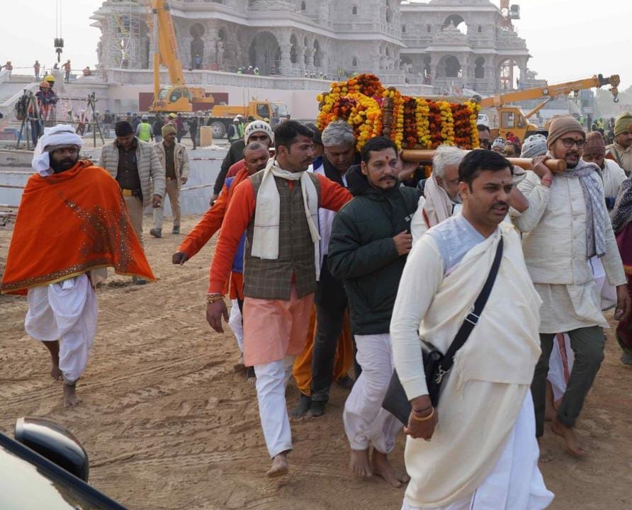 Pran Pratistha: The silver statue of Ramlala was taken on tour