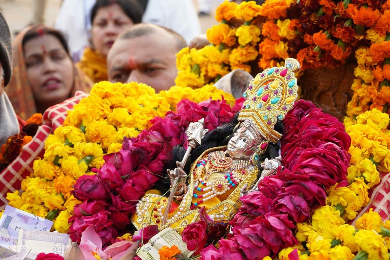 Pran Pratishtha: Before sitting in the temple, Ramlala went on a tour, see fascinating pictures