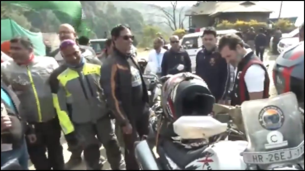 Congress MP Rahul Gandhi meets bikers during the partys Bharat Jodo Nyay Yatra in Nagaland updates
