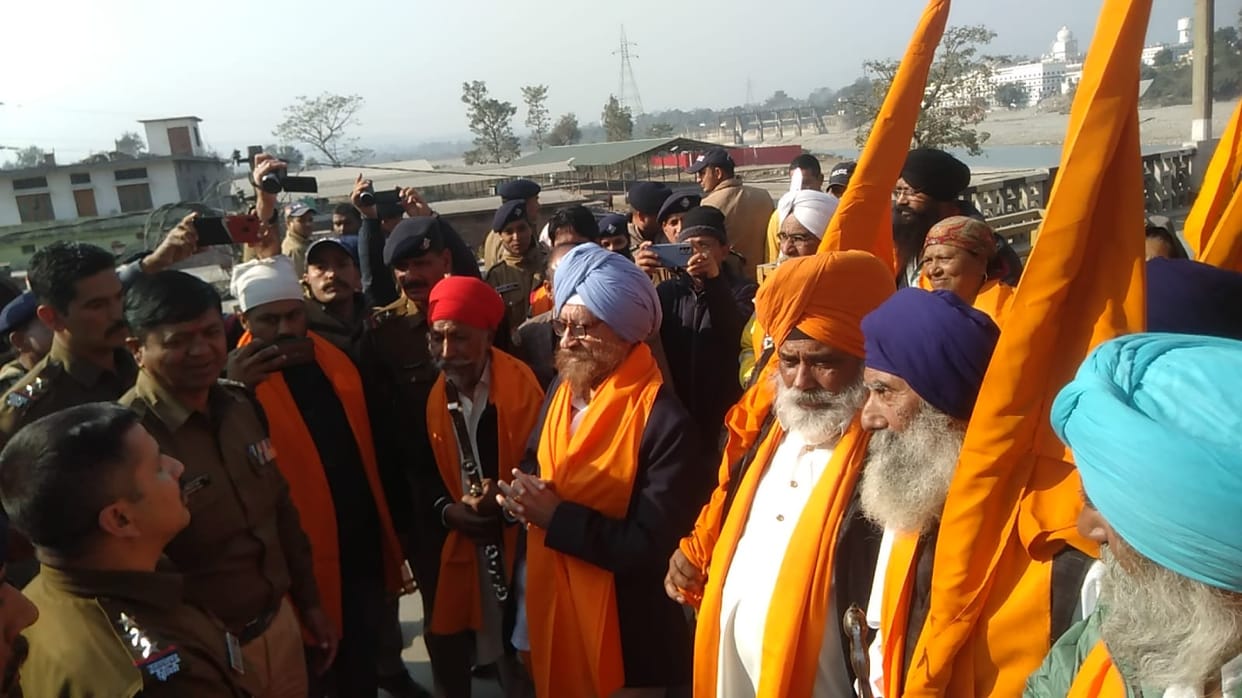 Dehradun Vikasnagar News Gyan Godri Yatra stopped at Kulhal border Sikh Sangat expressed anger