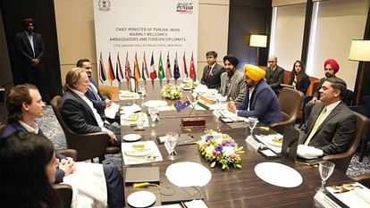 Punjab CM Bhagwant Mann met ambassadors of six countries