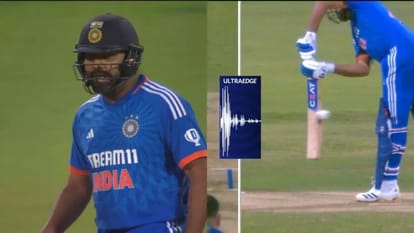 IND vs AFG: Rohit Sharma Banter With On-Field Umpire for leg bye and No ball Breaks Internet; Watch video