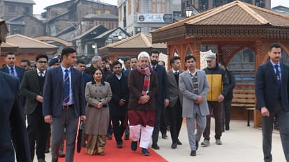 lg Manoj Sinha said Srinagar has emerged as a model of urban transformation