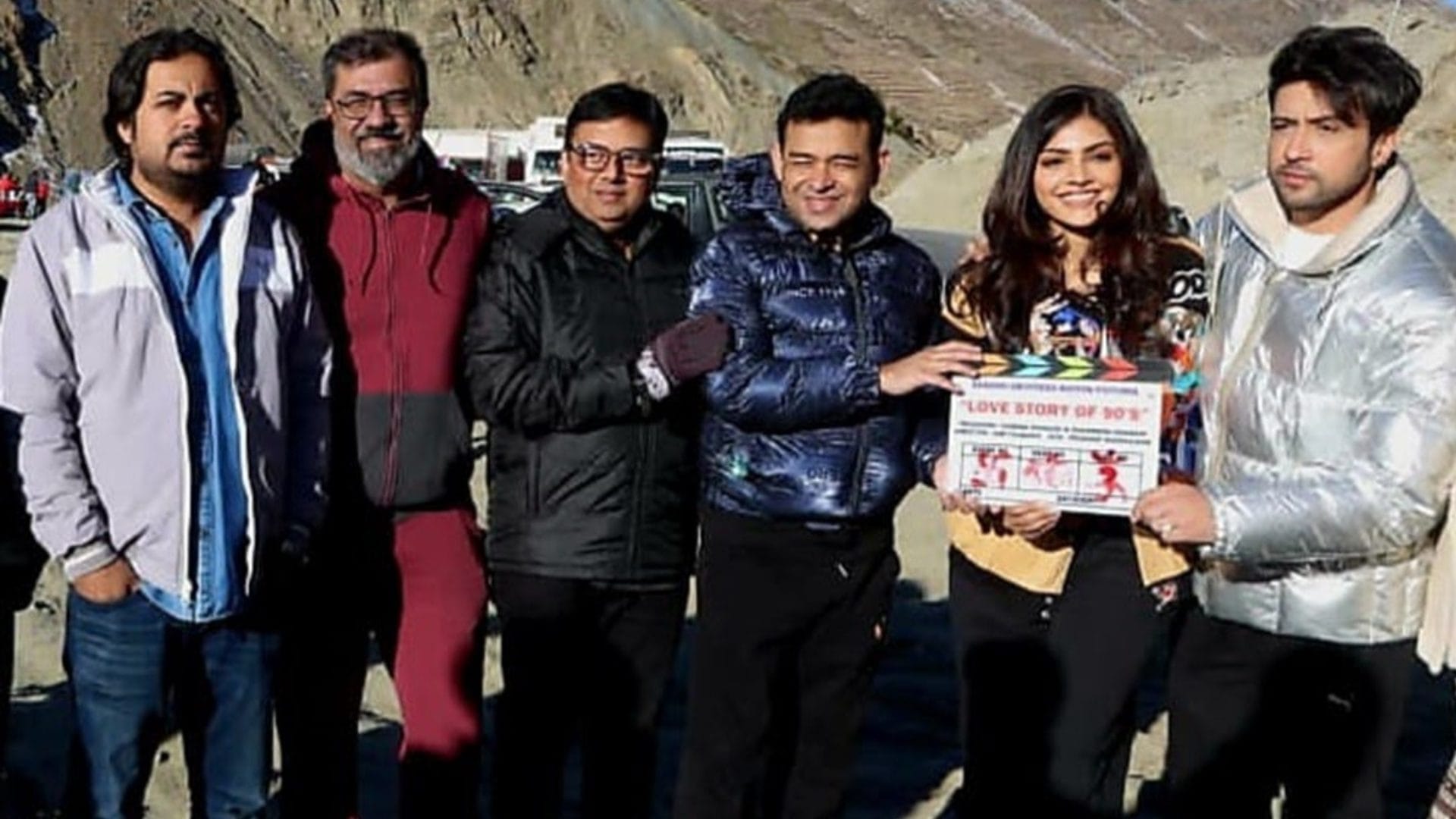 Adhyayan Suman Shares Screen With Miss Universe Diva Divita Rai In Film Love Story of 90 Era