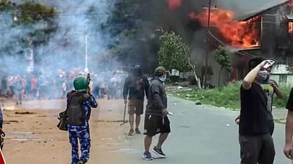 Manipur Violence Four people shot dead in Bishnupur News update in Hindi