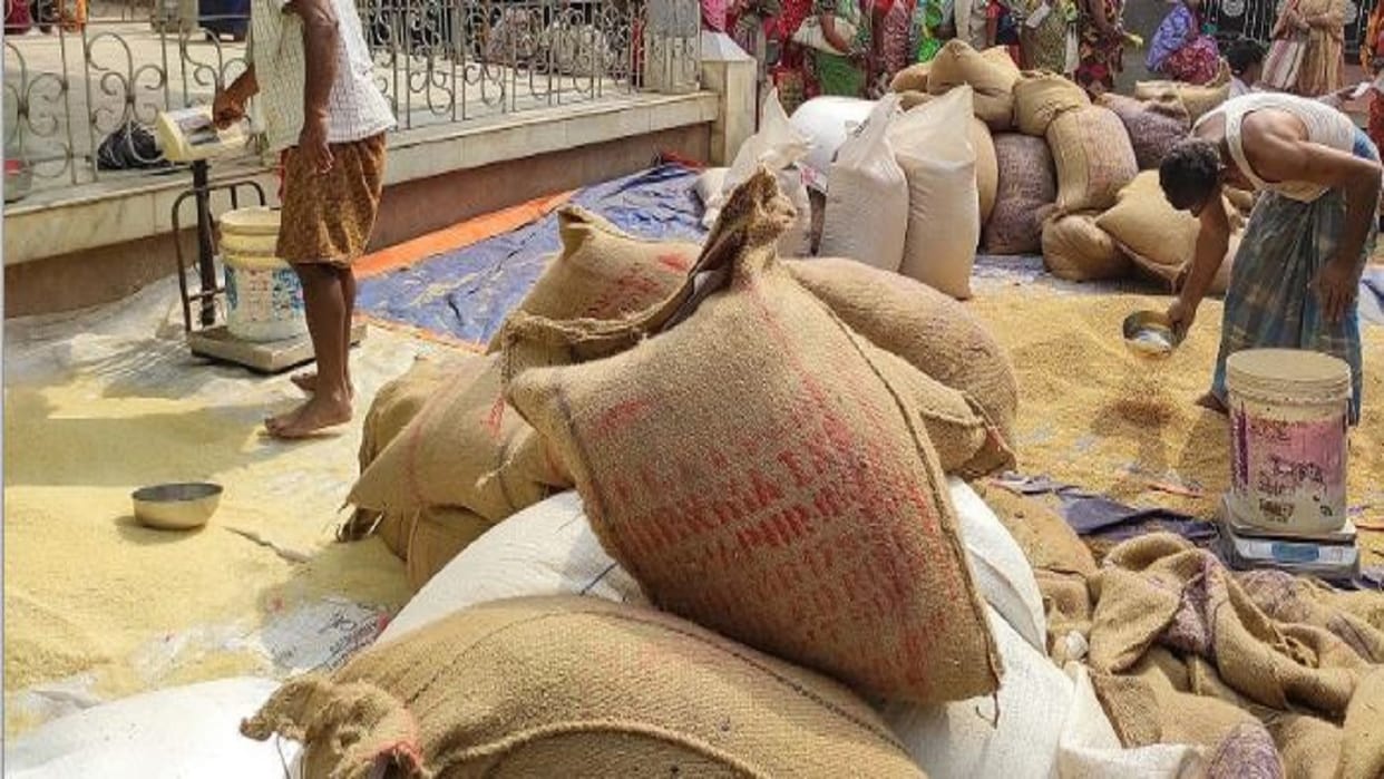 Ration distribution will be done through e-weighing machine in February.