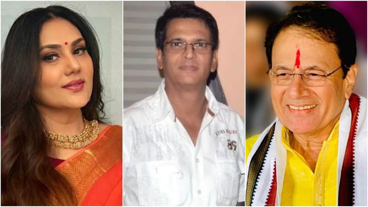 Ramayan stars Govil Sunil Lahiri and Deepika Chikhalia visited Ayodhya to shoot album Hamare Ram Aayenge