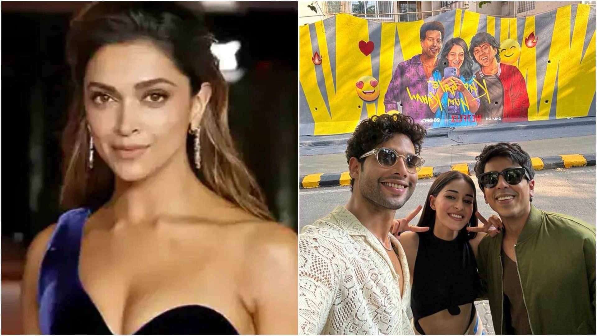 Fighter Fame Deepika Padukone congratulates Kho Gaye Hum Kahan Ananya Panday Siddhant Chaturvedi Adarsh Gourav