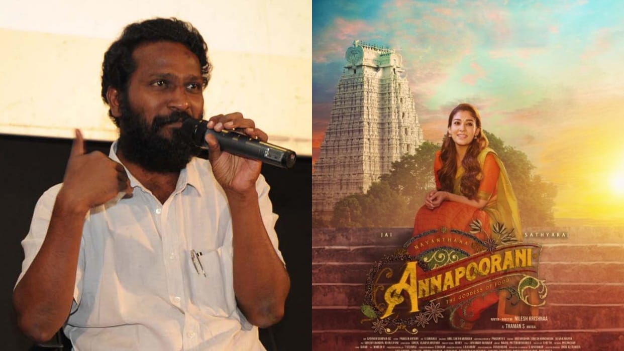 Vetrimaaran questioned on Nayanthara Annapoorani being taken off from Netflix read details here