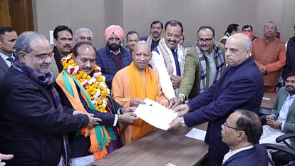 UP MLC Election: BJP candidate filed nomination.