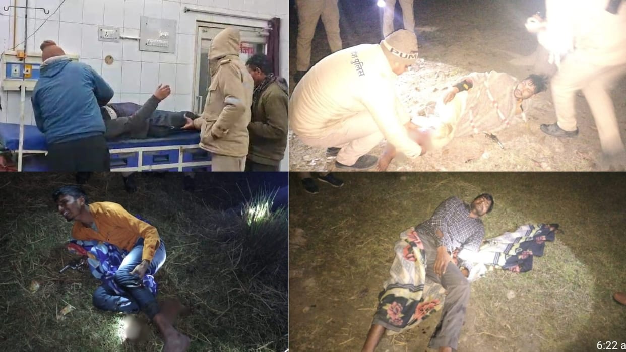 Eight criminals of Bavaria gang got injured by bullets in police encounter in Chandauli