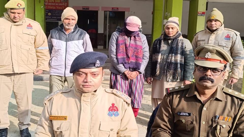 Amroha: Those who shot teacher caught, female teacher also included among accused