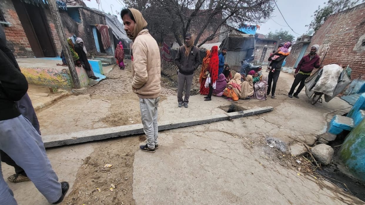 Two women died after a pole fell during a procession in Pilibhit