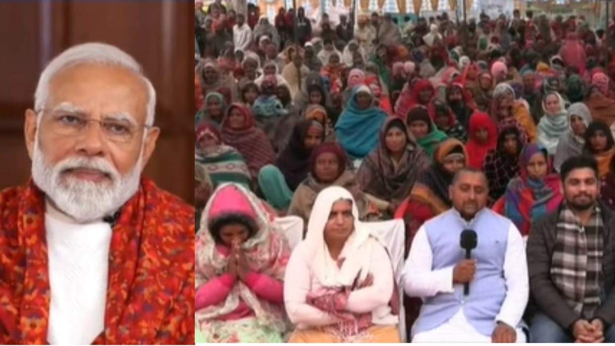 PM Narendra Modi talked to the farmer of Rohtak