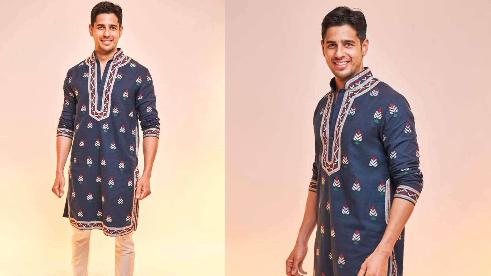 Republic Day 2024 ethnic wear outfit idea for men inspired by varun Dhawan and sidharth malhotra