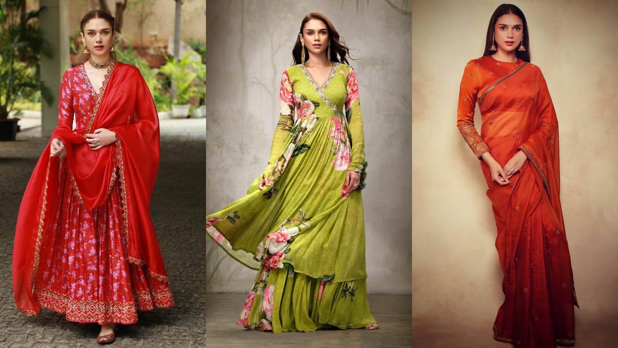 republic day 2024 royal Ethnic collection of Aditi Rao Hydari
