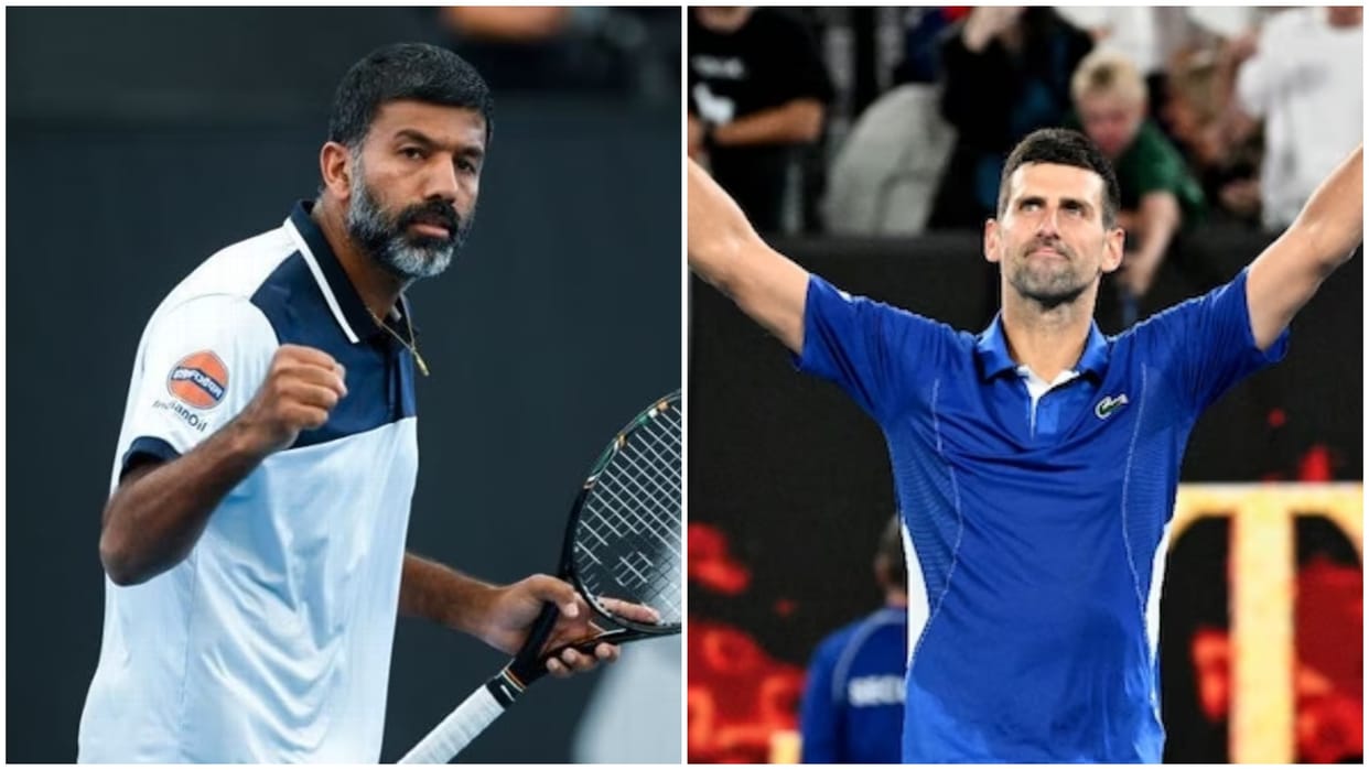 Australian Open Novak Djokovic 31st successive win equals Roger Federer special record Rohan Bopanna also won