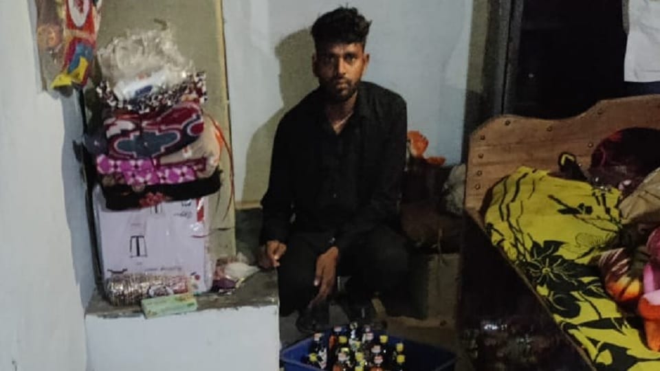 Bemetara police seized illegal liquor