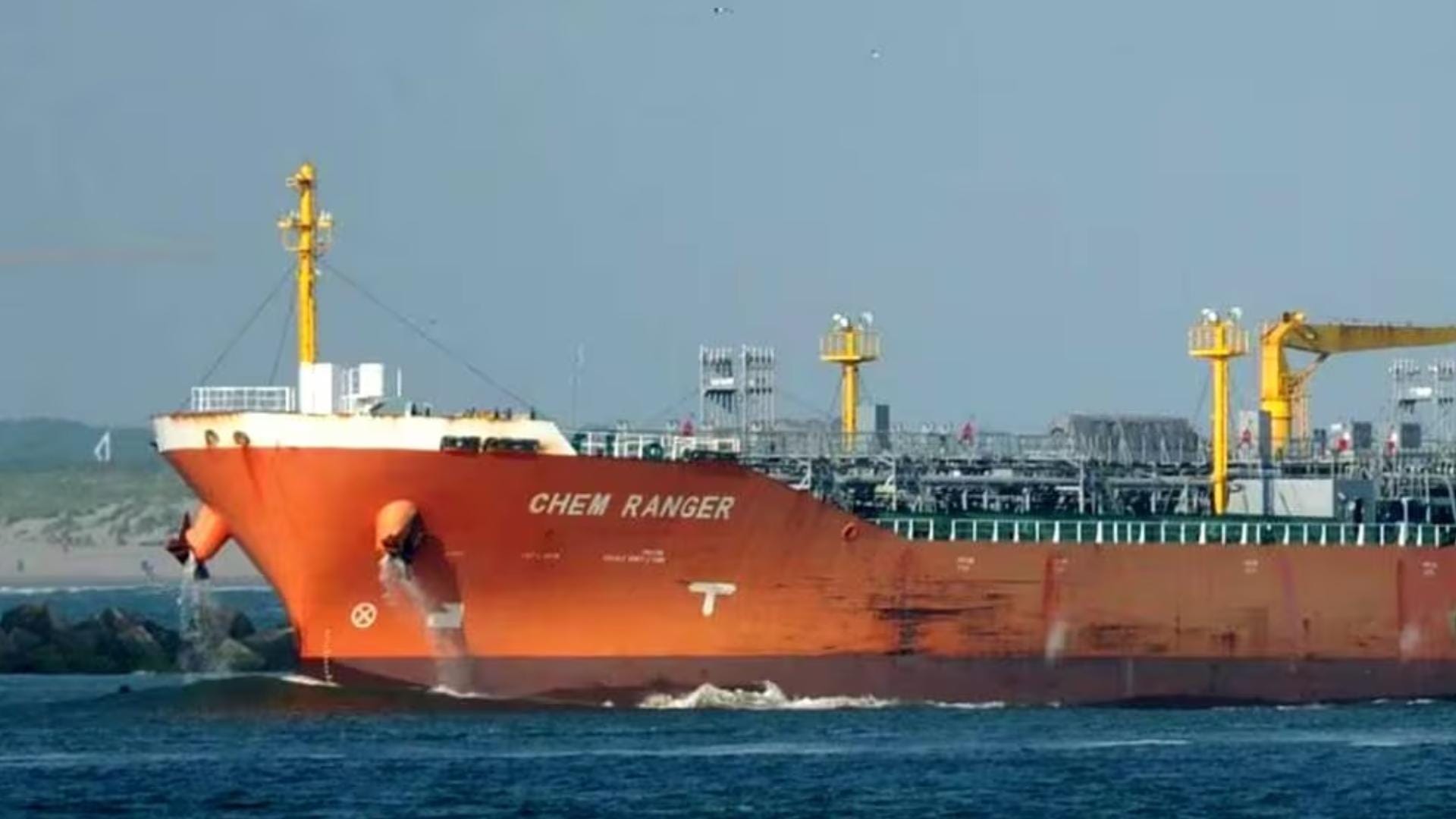 Iranian-backed Houthis launch two anti-ship ballistic missiles at US Ship Chem Ranger