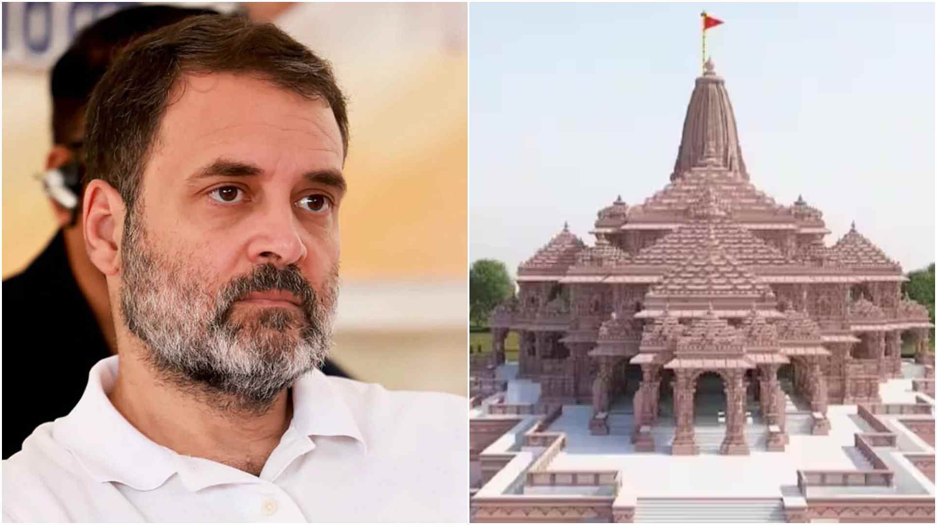 Ram Temple Consecration:bjp Plans Grand Celebration In Rahul Gandhi's ...