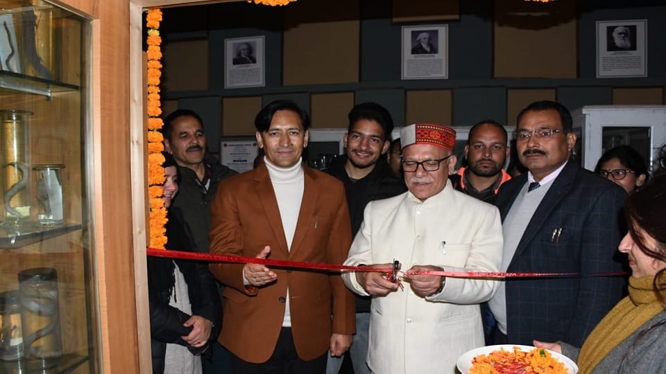 Former advisor to PM Bhaskar Khulbe and Commissioner Deepak Rawat inaugurated the museum in DSB Campus