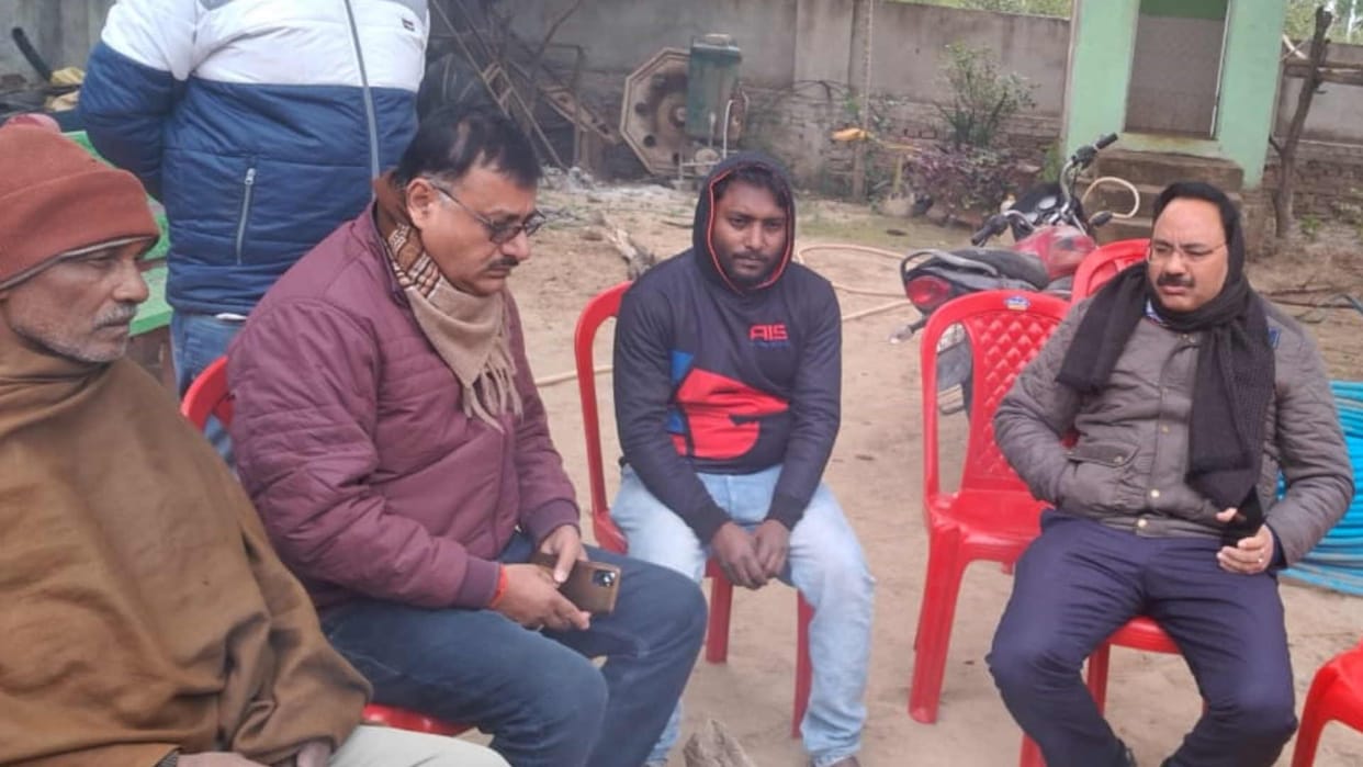 Went abroad for children not there today father burst into tears
