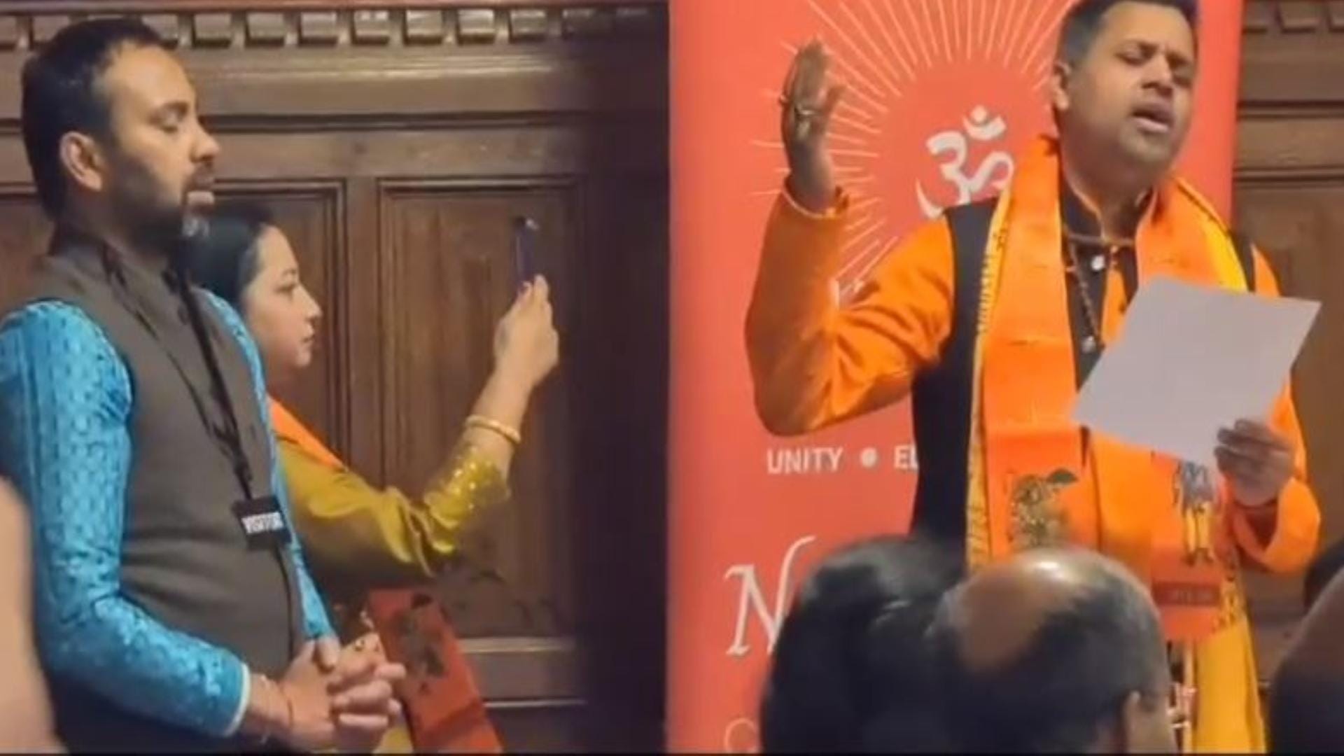 UK Parliament echoes with chants of 'Shri Ram' in celebrations for Ram Mandir