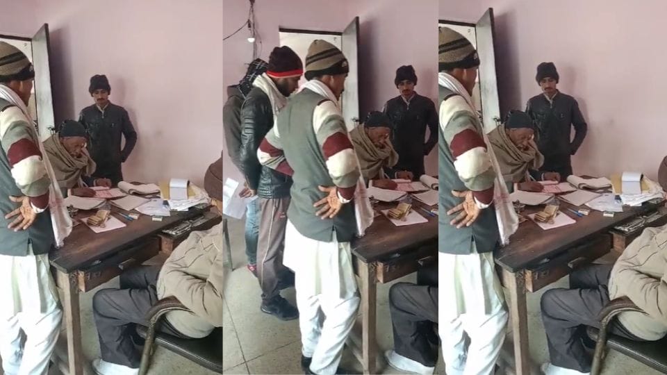 Illegal recovery is being done at the crematorium in Kanpur