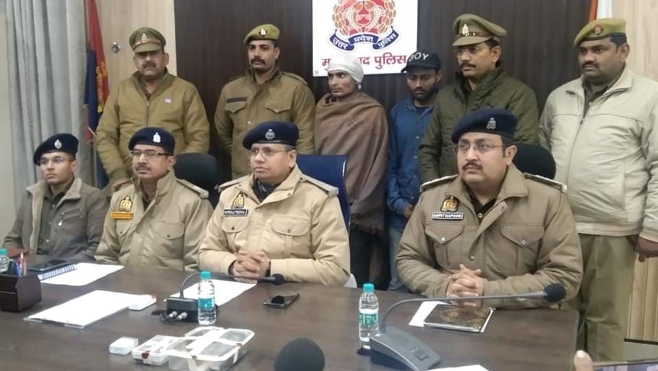 Moradabad: Got drunk and ate khichdi with Mahant, killed when he did not give money, two accused arrested