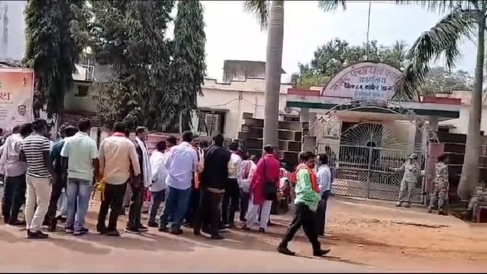After the murder of BJP leader politics of Pakhanjur changed its stance in kanker