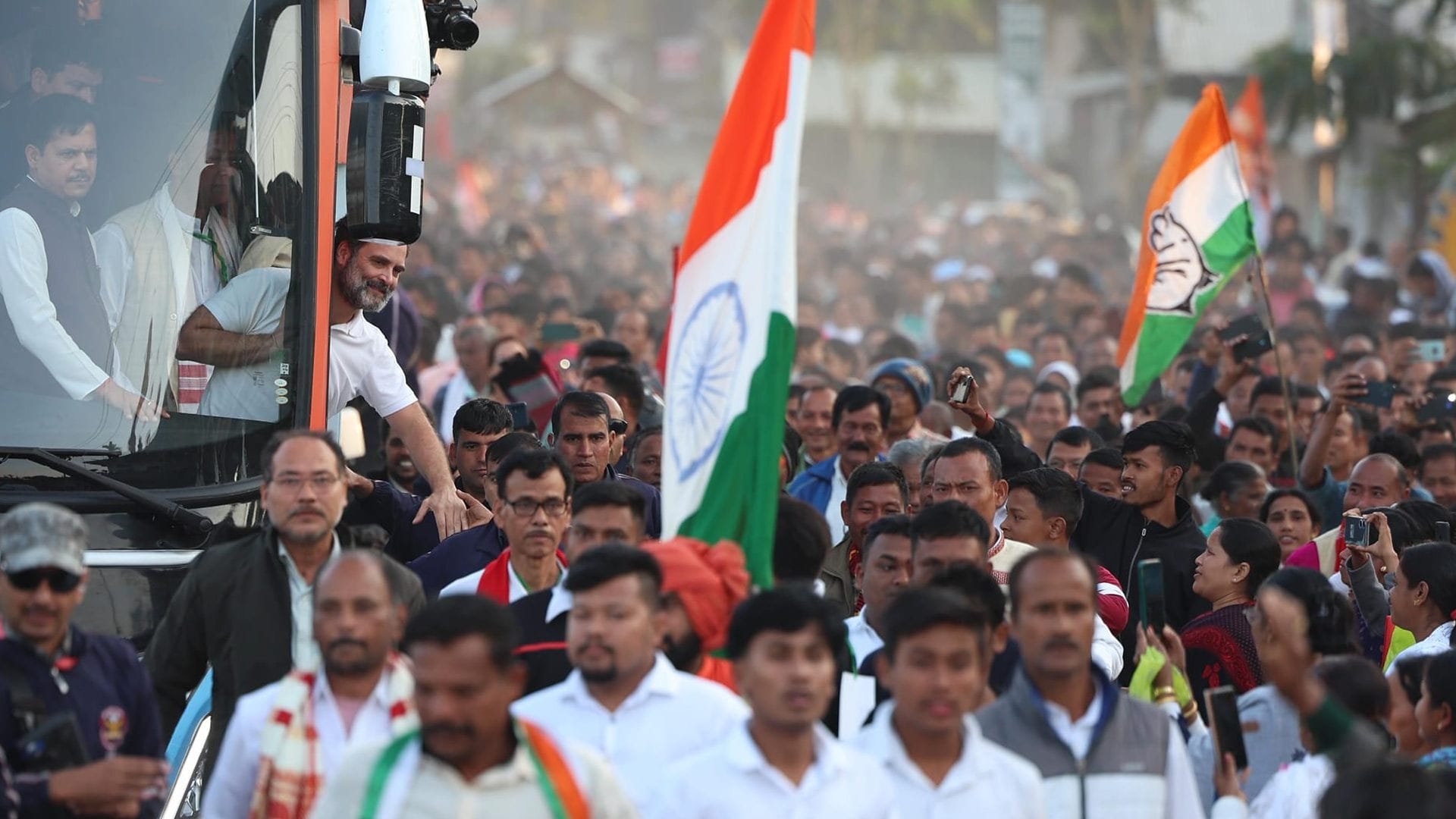Rahul Gandhi said Assam government should run from Guwahati, not from Delhi