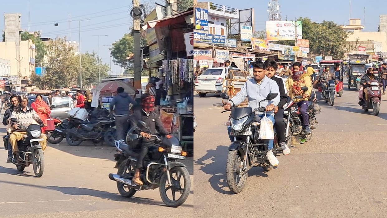 Dausa News Road Safety Month going on just between Khanapurti