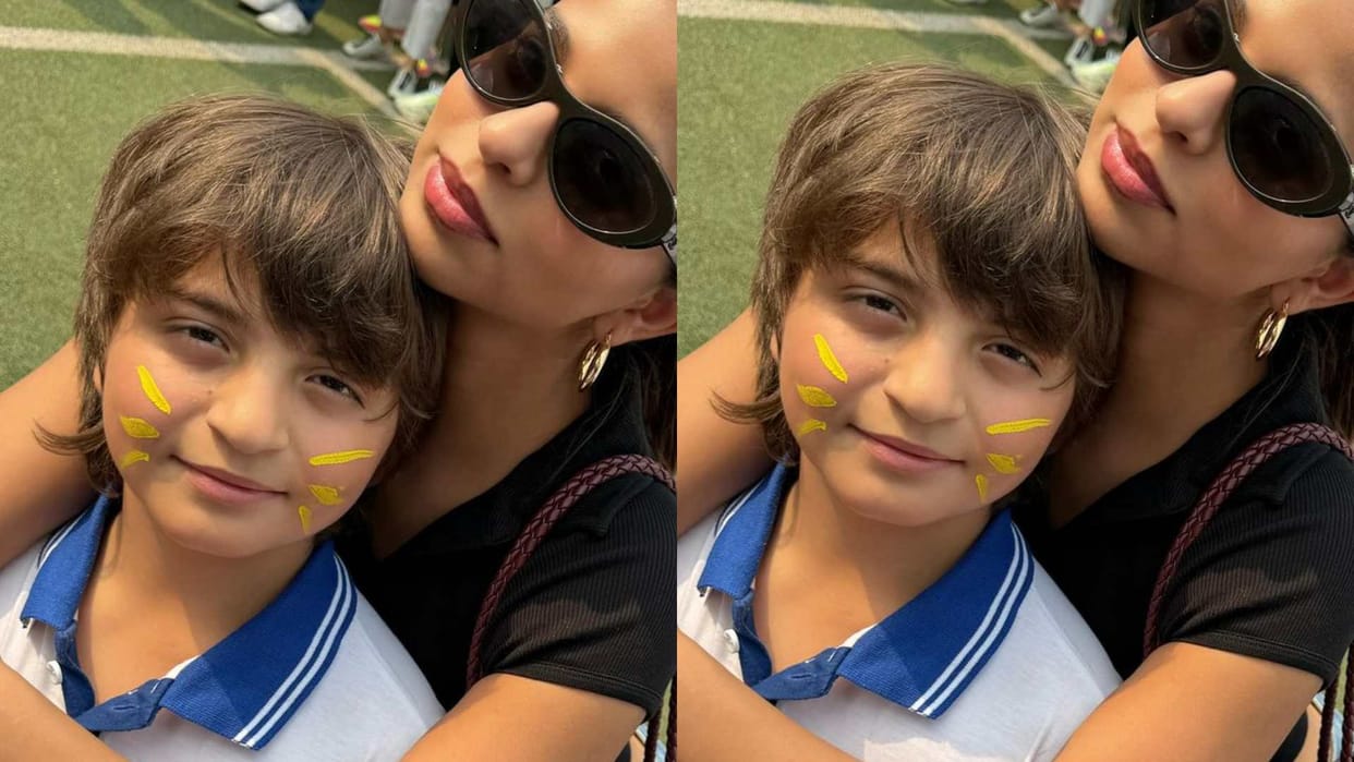The Archies star Suhana Khan cheer Abram Khan on Sports Day and Gauri Khan showered love by sharing pictures