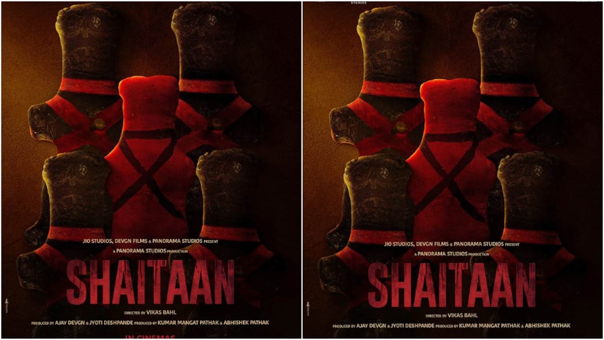 Shaitaan Poster out: Ajay Devgn Shares his upcoming Film first Look also revealed release date