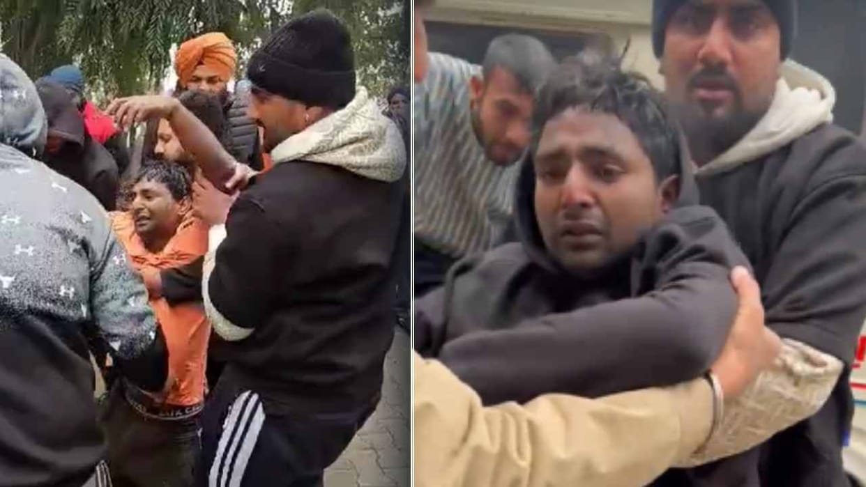 Police saved a person who drowning into Bein in Sultanpur Lodhi