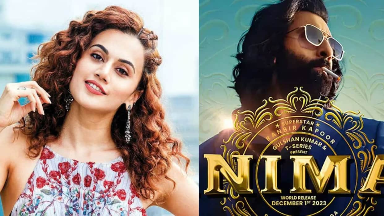 Dunki star Taapsee Pannu spoke about Ranbir Kapoor Animal and revealed she will not do these type of films