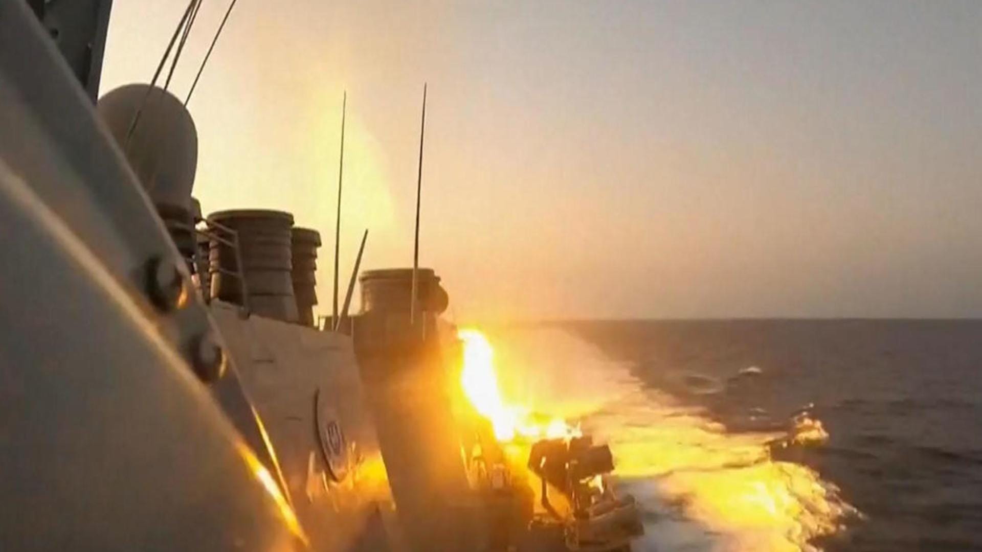 Iranian-backed Houthis launch two anti-ship ballistic missiles at US Ship Chem Ranger