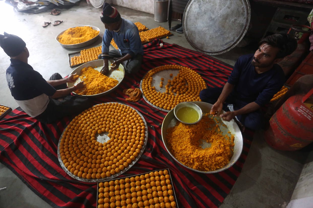 MP News: 1100 quintal laddus will be distributed in Somwara, leave stones in the pond with Ram's name written