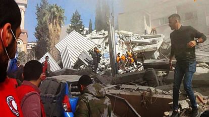 Israeli strike on building Damascus killed several people