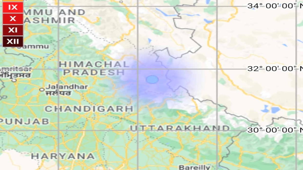 Earthquake in Kinnaur district of Himachal, know the intensity