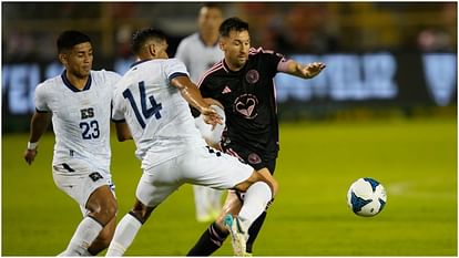 Inter Miami played a goalless draw against El Salvador, Messi could not score a goal