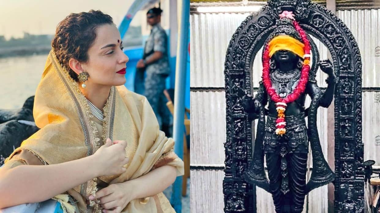 Kangana Ranaut heads to Ayodhya  Ram Mandir Actress shares her Excitement and says new chapter has started