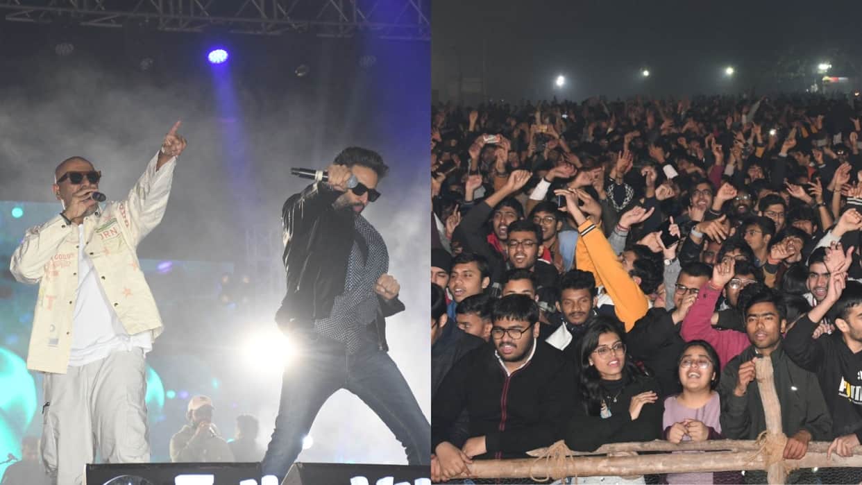 Bollywood singer Vishal Shekhar sang in Kashi Yatra at IIT BHU See latest photos