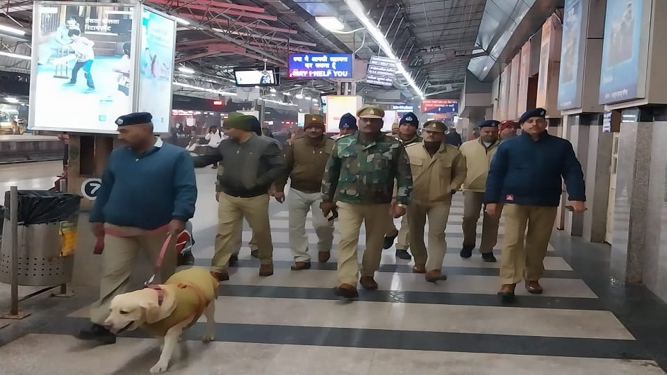 High alert in Mathura also checking campaign started at Junction Railway Station