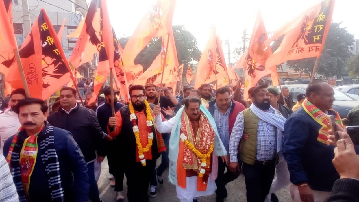Haryana: Dharmanagari Kurukshetra colored in the colors of Shri Ram