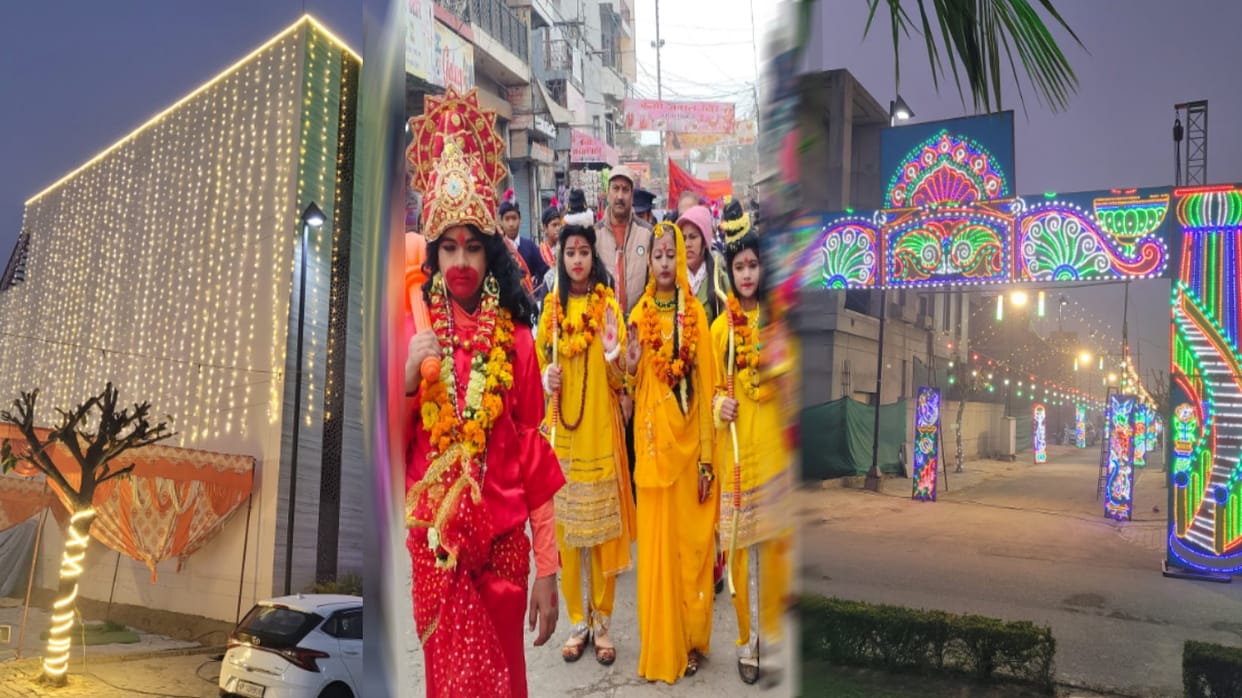 Temples, gates and markets are decorated like a bride, see the splendor of Western UP