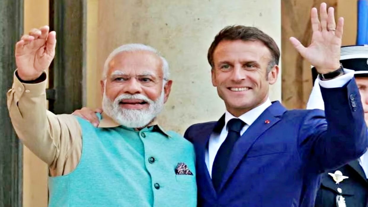 Rajasthan French President Emmanuel Macron will come to Jaipur on January 25
